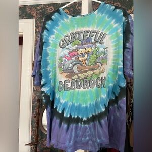 Liquid Blue Grateful Dead Tie-Dye Short Sleeve Tee